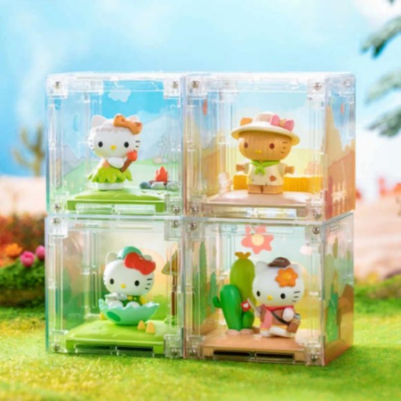 Hello Kitty Dress Up Diary Series (5cm Mini Figure Blind Box  Sanrio Hello Kitty Figure Blind Box Set